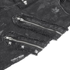 画像11: Punk flared women's trousers / フレアパンツ【Devil Fashion】 (11)