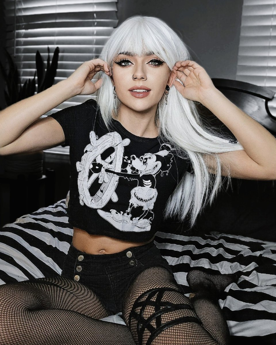 画像9: Steamboat Willie Mickey Zombie / クロップ丈 / Ｔシャツ【VampireFreaks】 (9)