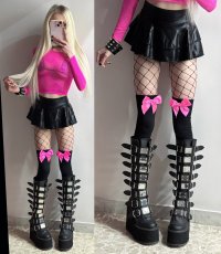 画像44: [取り寄せ]SWING-815 / バックル厚底ブーツ【DEMONIA】 (44)