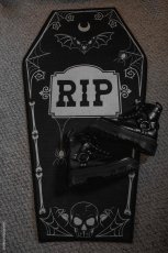 画像3: RIP Coffin Rug / ラグマット【VampireFreaks】 (3)