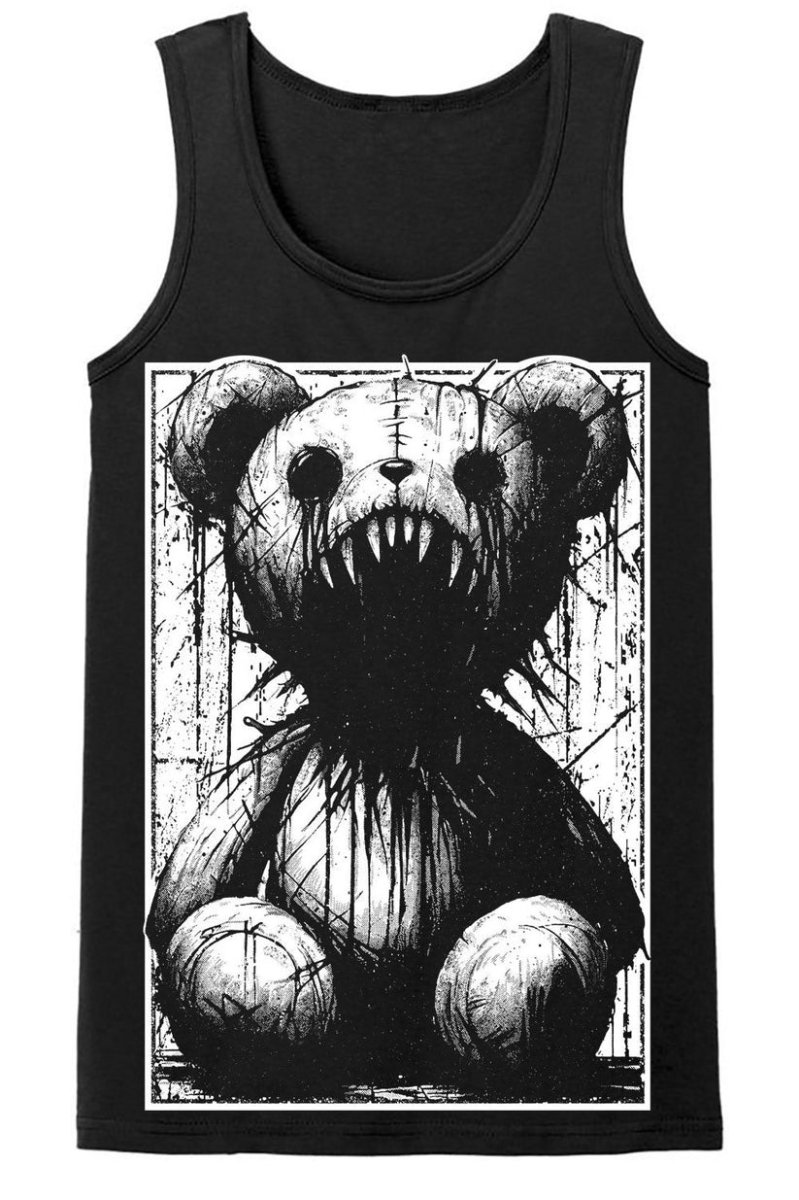 画像1: 【Men's】Dead Teddy / タンクトップ【VampireFreaks】 (1)