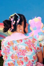 画像4: ✨期間限定予約✨Picnic Bear Blouse / ブラウス【HELL BUNNY x Care Bears】 (4)