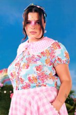 画像2: ✨期間限定予約✨Picnic Bear Blouse / ブラウス【HELL BUNNY x Care Bears】 (2)