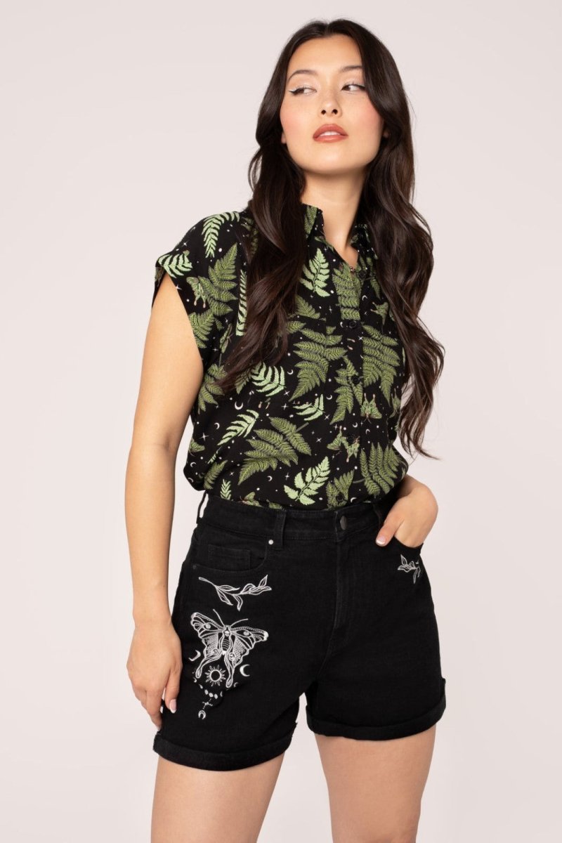 画像2: ✨期間限定予約✨Metamorphosis Shorts / ショートパンツ【HELL BUNNY】 (2)