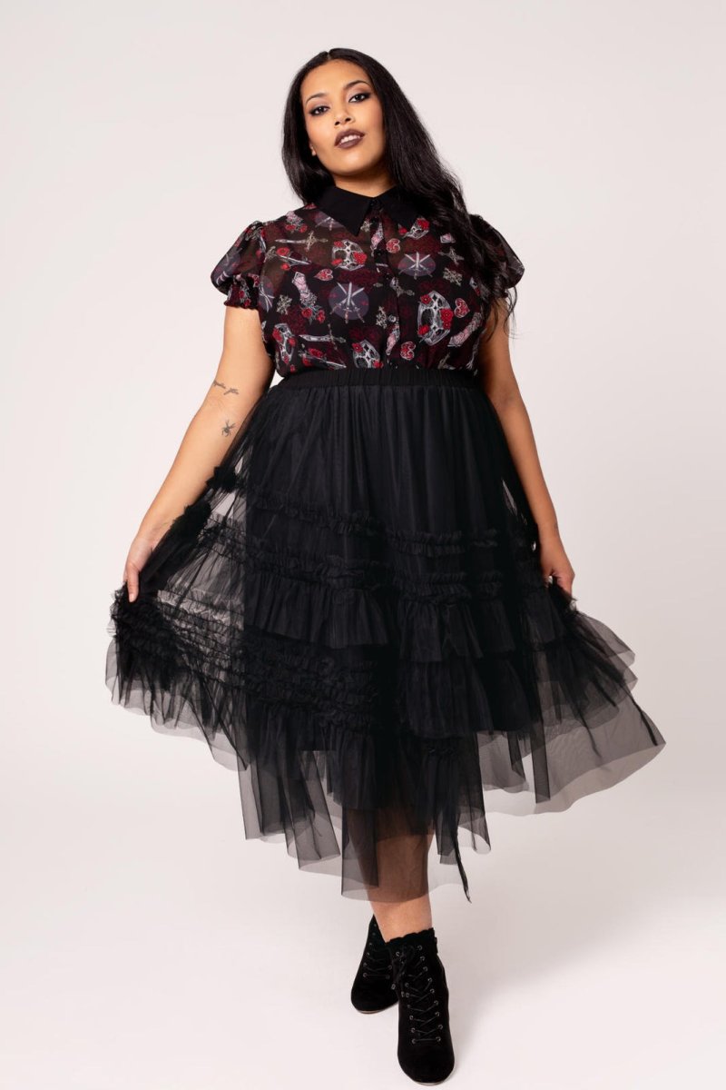 画像7: ✨期間限定予約✨Prudence Skirt / チュールスカート【HELL BUNNY】 (7)