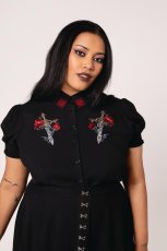 画像4: ✨期間限定予約✨Elyse Blouse / ブラウス【HELL BUNNY】 (4)