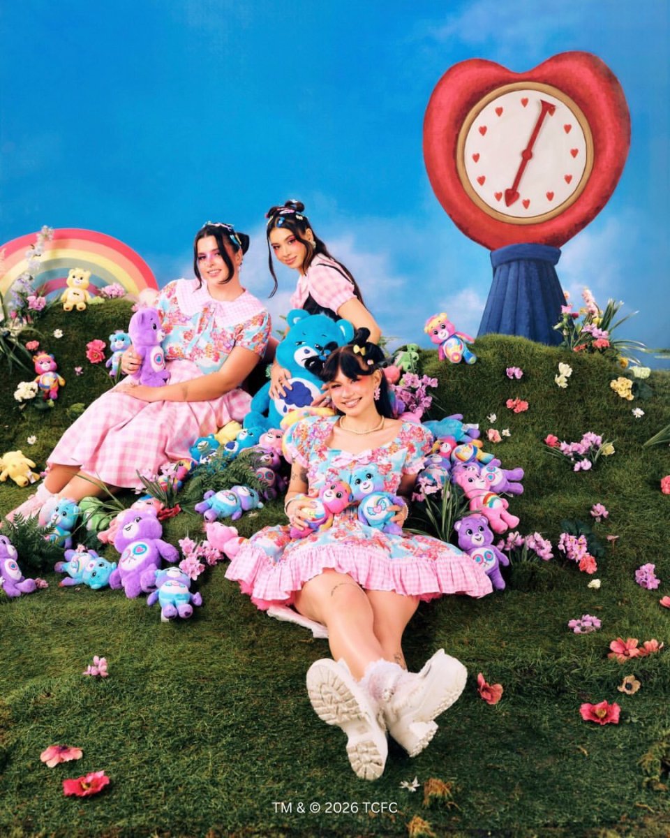 画像9: ✨期間限定予約✨Picnic Bear Mini Dress / ミニ / ワンピース【HELL BUNNY x Care Bears】 (9)