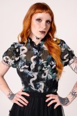 画像1: ✨期間限定予約✨Serpent Blouse / ブラウス【HELL BUNNY】 (1)