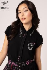 画像3: ✨期間限定予約✨🔥SALE🔥Dylan Shirt / ブラウス【HELL BUNNY】 (3)