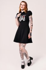 画像1: ✨期間限定予約✨🔥SALE🔥Skeleton Girl Dress / ワンピース【HELL BUNNY】 (1)