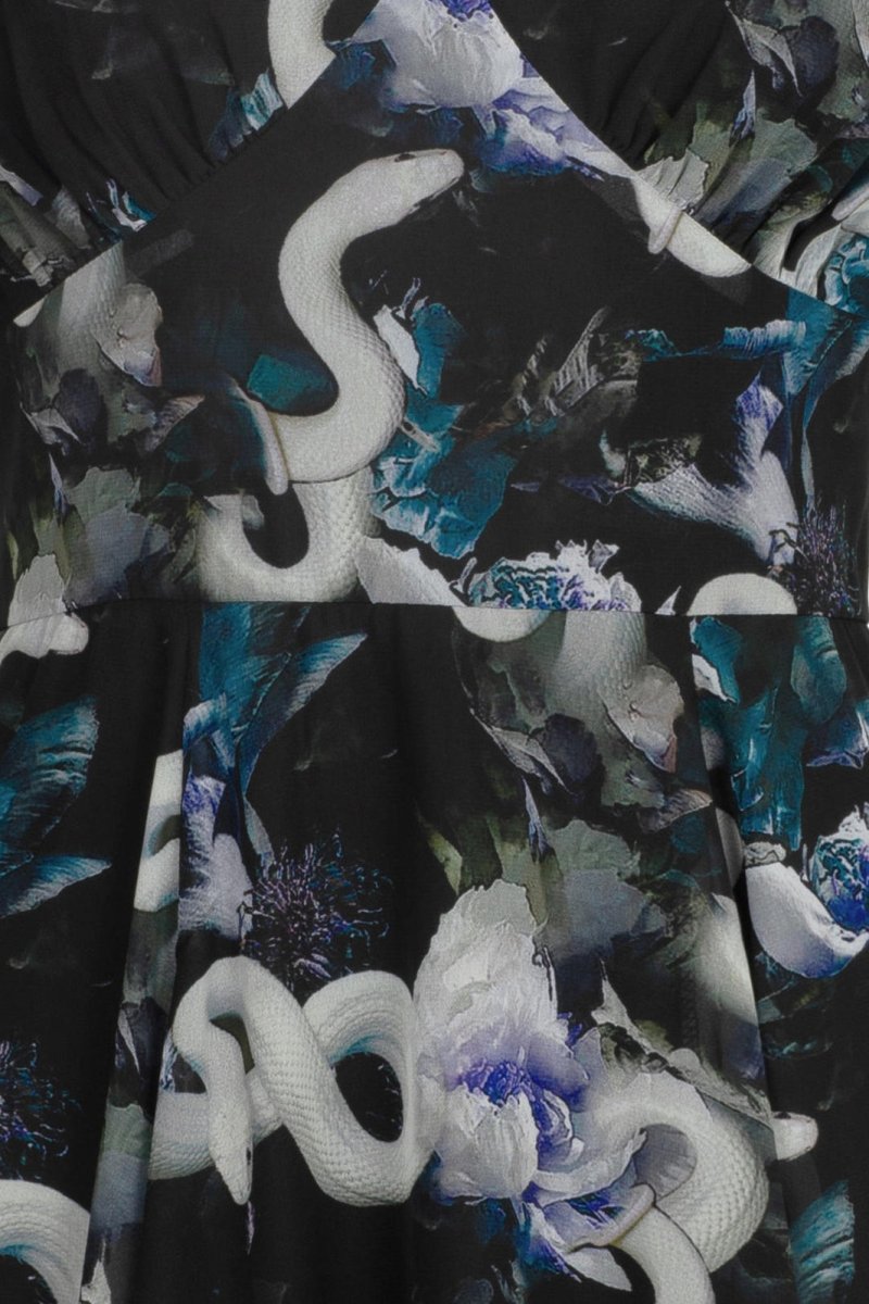 画像10: ✨期間限定予約✨Serpent Dress / ワンピース【HELL BUNNY】 (10)