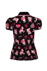 画像11: ✨期間限定予約✨🔥SALE🔥Not Into You Blouse / ブラウス【HELL BUNNY】 (11)