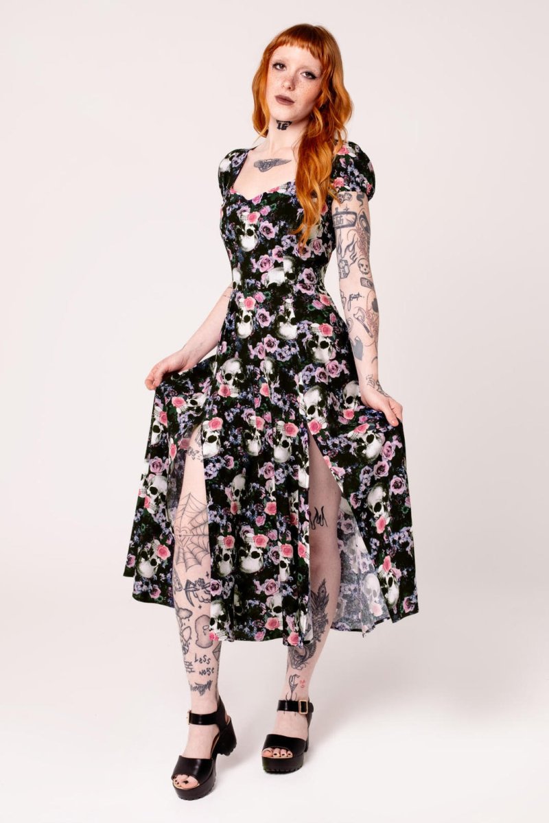 画像1: ✨期間限定予約✨Dorian Midi Dress / ワンピース【HELL BUNNY】 (1)