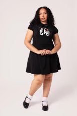 画像4: ✨期間限定予約✨🔥SALE🔥Skeleton Girl Dress / ワンピース【HELL BUNNY】 (4)