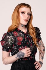 画像2: ✨期間限定予約✨🔥SALE🔥Blooming Elle Blouse / ブラウス【HELL BUNNY】 (2)