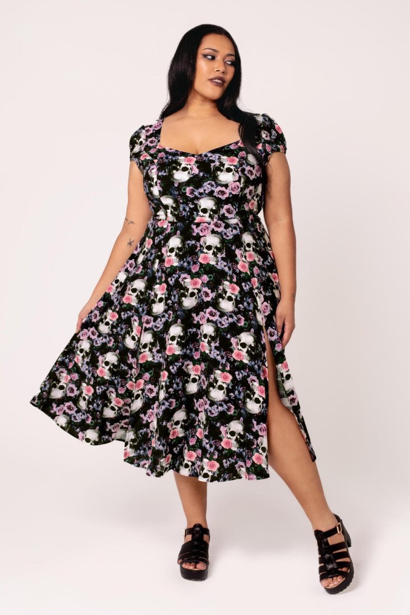 画像6: ✨期間限定予約✨Dorian Midi Dress / ワンピース【HELL BUNNY】 (6)