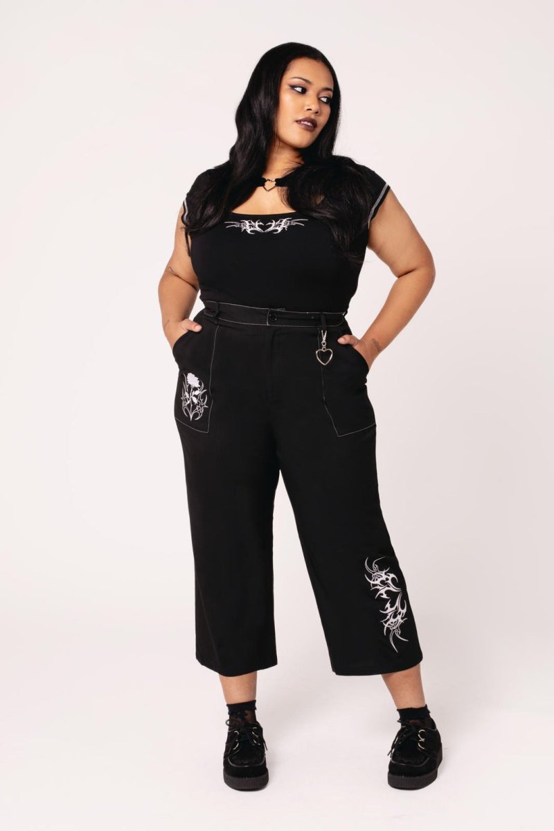 画像7: Auri Trousers / パンツ【HELL BUNNY】 (7)