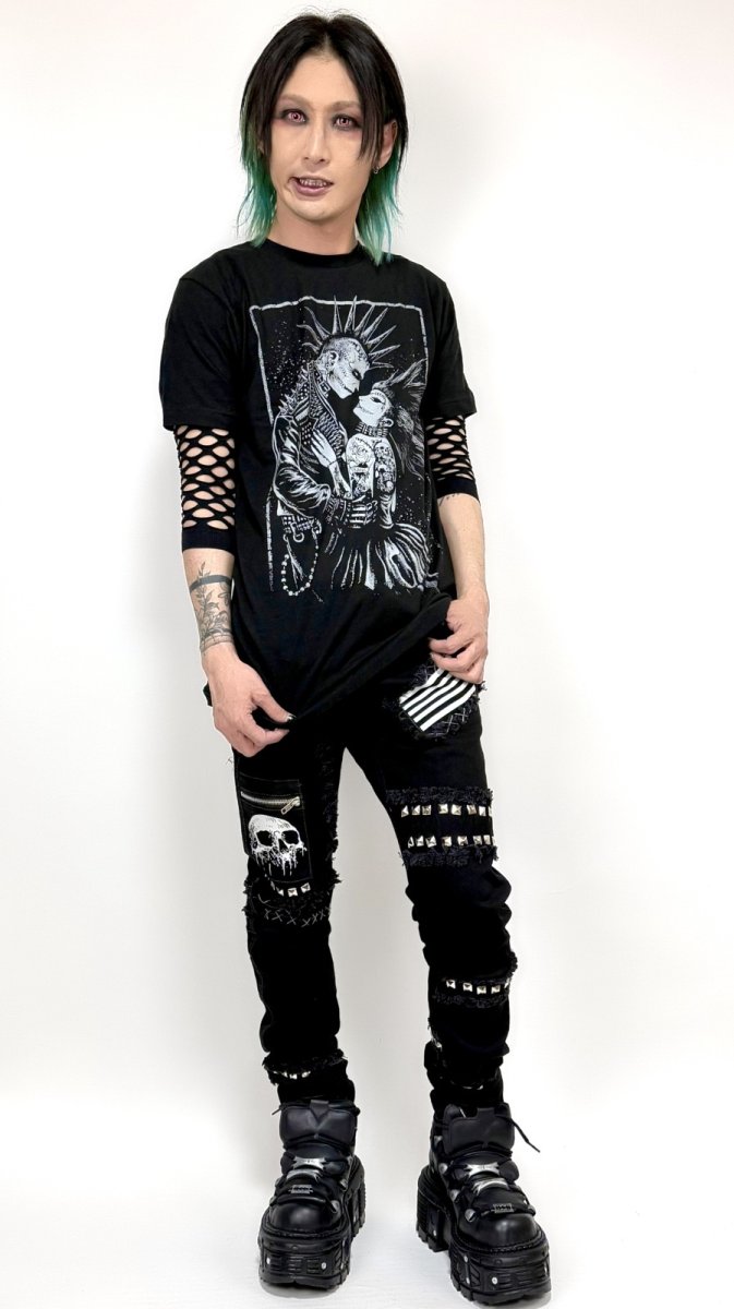 画像10: Monster Love / フランケンシュタイン＆花嫁 / Ｔシャツ【VampireFreaks】 (10)