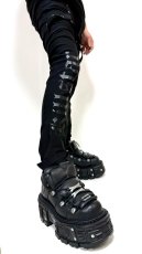 画像10: 【Mens】Nights Of Obsidian Trousers / 漆黒の闇夜 / スキニーパンツ【KILLSTAR】 (10)