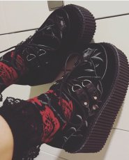 画像6: [取り寄せ]CREEPER-219 / 厚底スニーカー【DEMONIA】 (6)