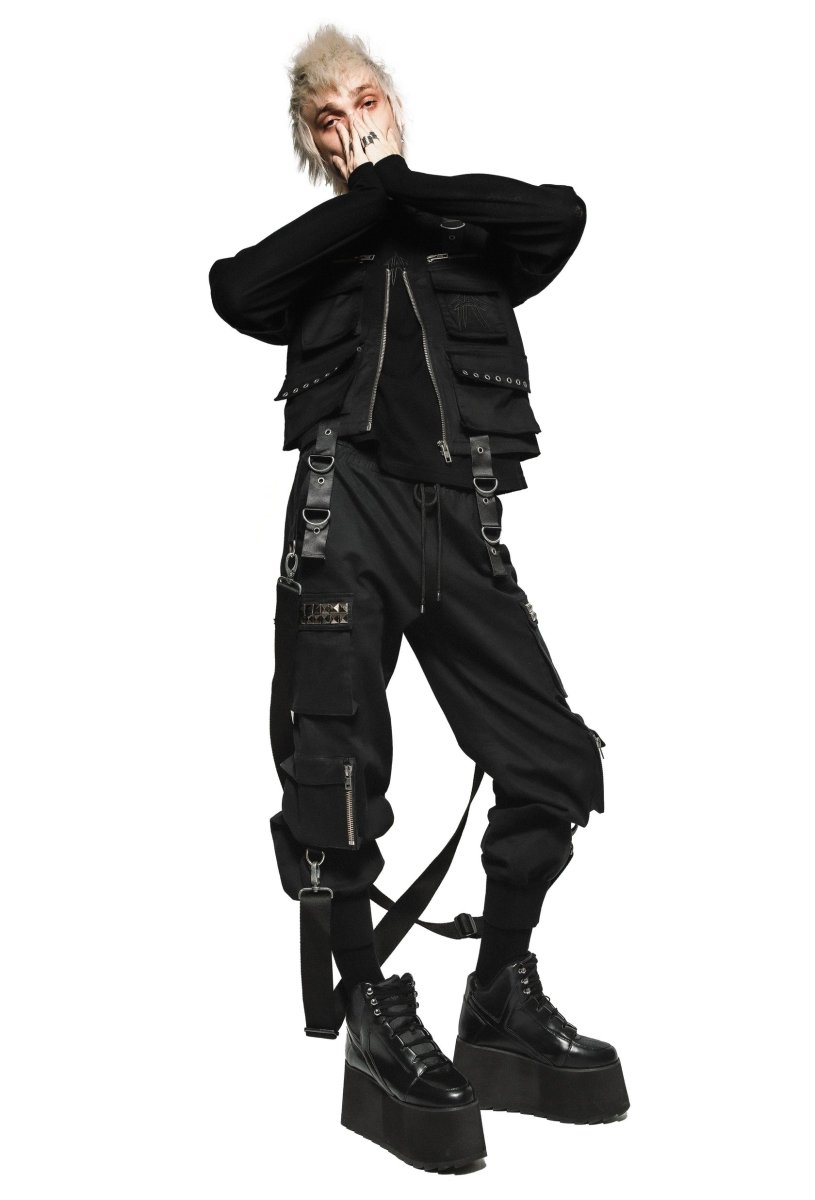 画像2: 🔥SALE🔥Chaos Cargo Pants / パンツ【FAN ALL FLAMES】 (2)
