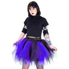 画像1: CAELIA TUTU / BLACK×PURPLE / スカート【Heartless】 (1)