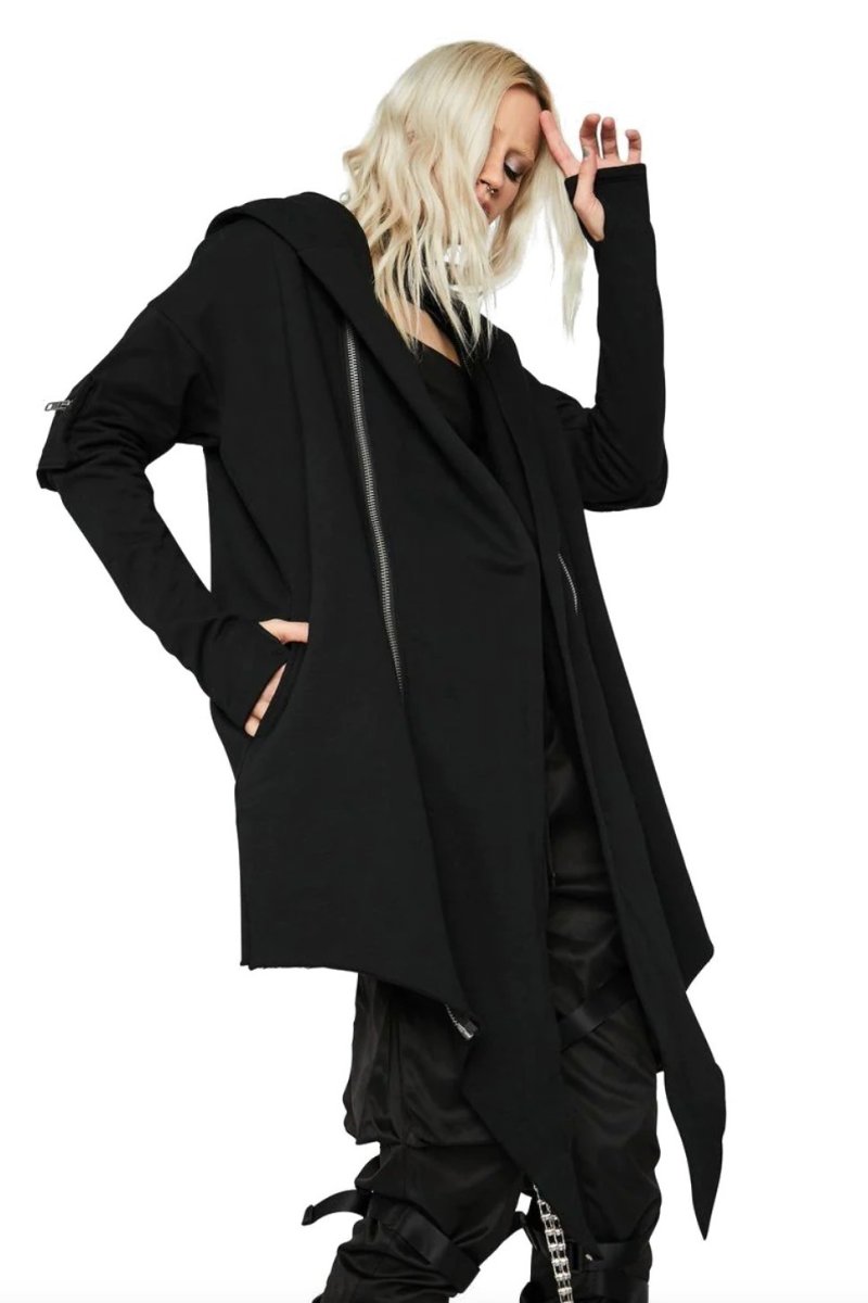 画像2: 🔥SALE🔥WRAITH CLOAK / フードカーデ【FAN ALL FLAMES】 (2)