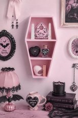 画像2: Pink Coffin Shelf / ラック【GOTHIC HOMEWARE】 (2)