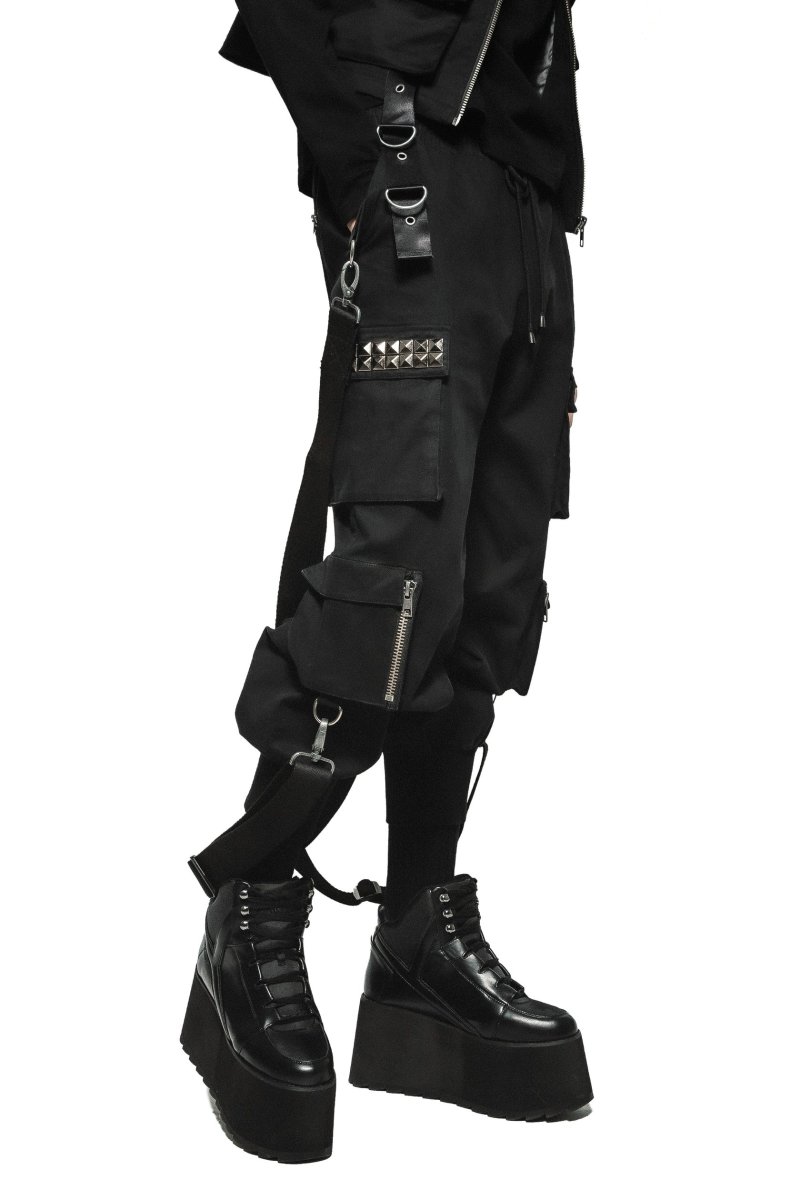 画像1: 🔥SALE🔥Chaos Cargo Pants / パンツ【FAN ALL FLAMES】 (1)