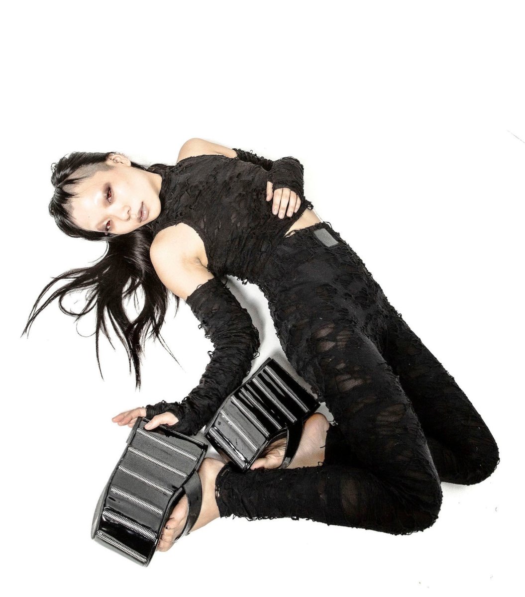 画像3: 🔥SALE🔥Slash Leggings / レギンス【FAN ALL FLAMES】 (3)