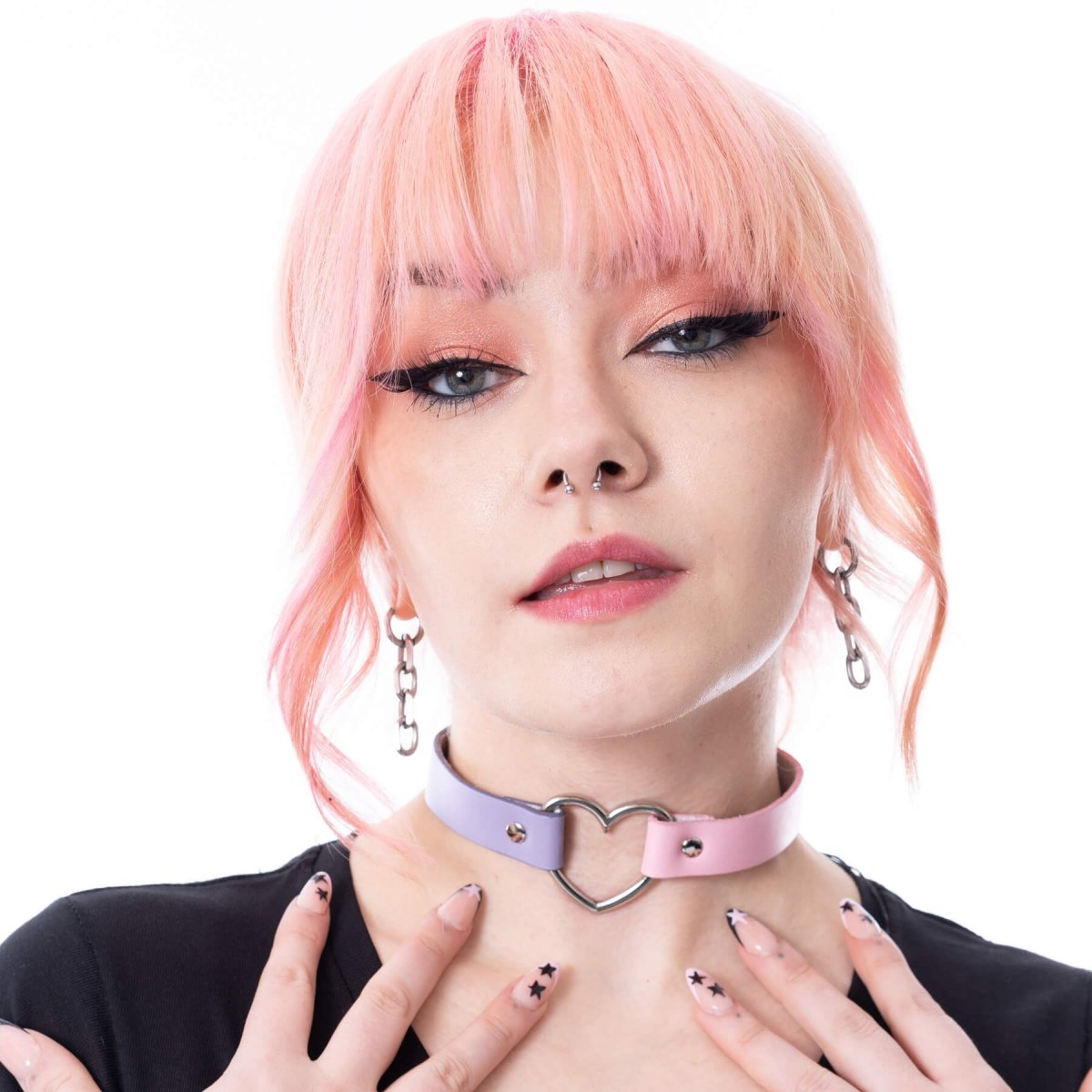 画像2: VERA CHOKER / PURPLE x PINK / チョーカー【CCC】 (2)