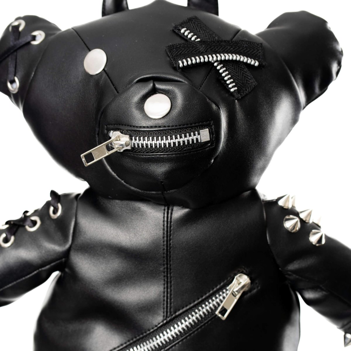 画像3: EVIL BEAR BAG / BLACK / ぬいぐるみバックパック【Heartless】 (3)