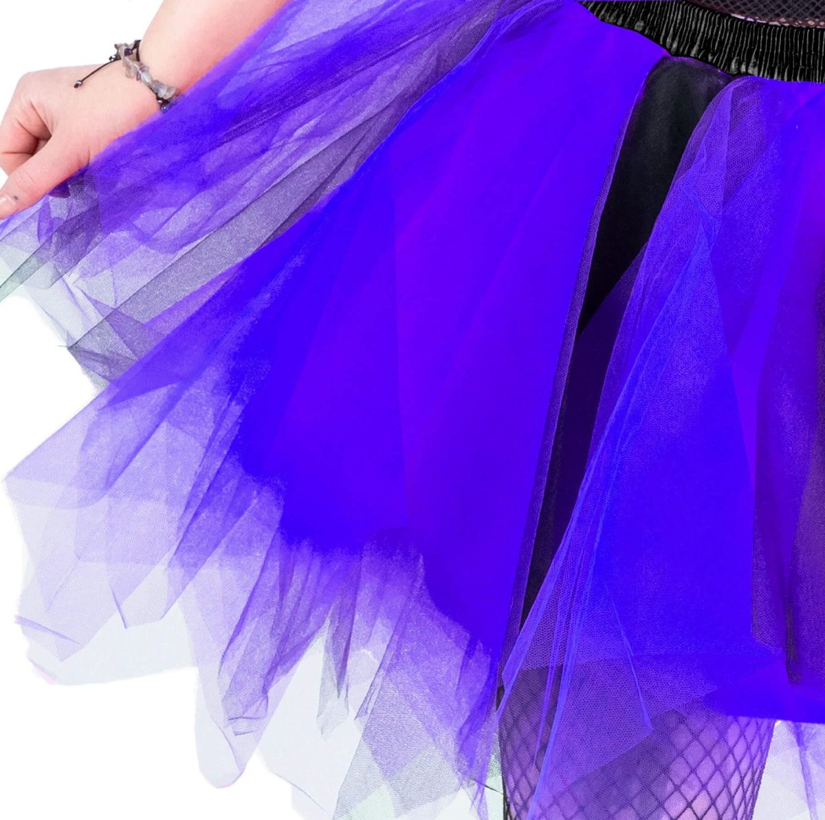 画像4: CAELIA TUTU / BLACK×PURPLE / スカート【Heartless】 (4)