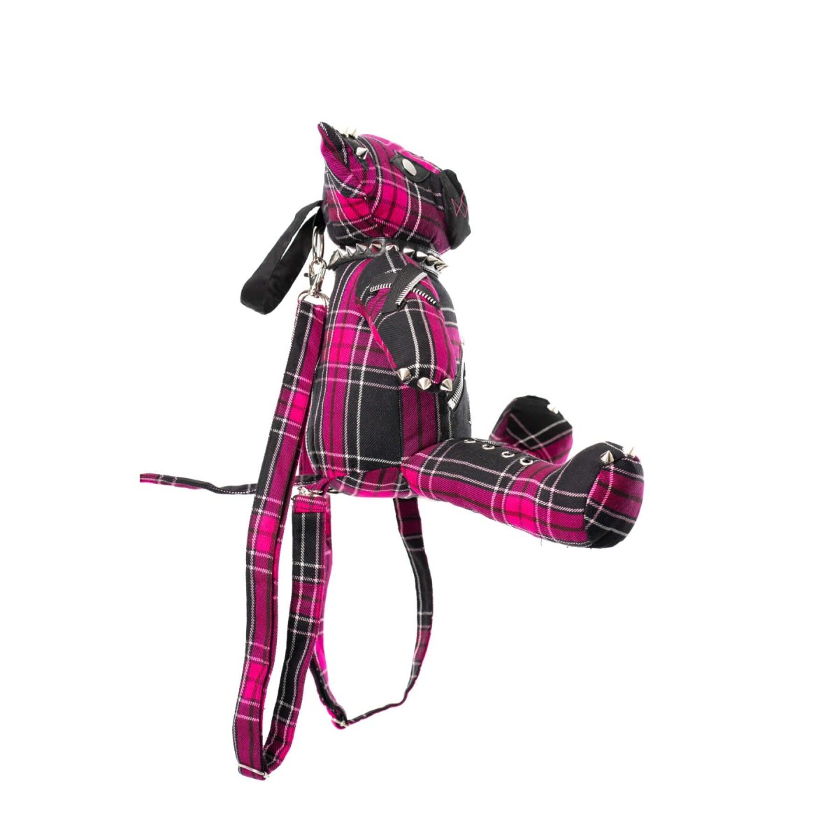 画像6: EVIL KITTY BAG / DARK PINK / ぬいぐるみバックパック【Heartless】 (6)