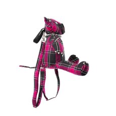 画像6: EVIL KITTY BAG / DARK PINK / ぬいぐるみバックパック【Heartless】 (6)