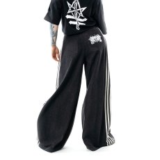 画像2: ECHO PANTS / ウォッシュ加工 / ワイドパンツ【HEARTLESS】 (2)