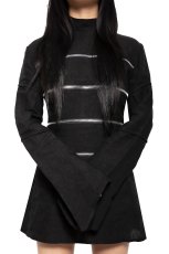 画像2: 🔥SALE🔥Sgt. Zipper Dress / ワンピース【FAN ALL FLAMES】 (2)