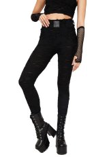 画像1: 🔥SALE🔥Slash Leggings / レギンス【FAN ALL FLAMES】 (1)