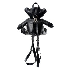 画像2: EVIL BEAR BAG / BLACK / ぬいぐるみバックパック【Heartless】 (2)