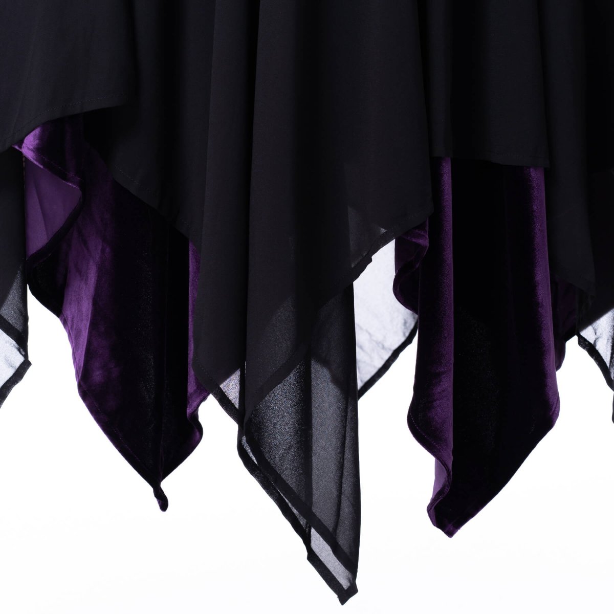画像3: OCEANE SKIRT / BLACK×PURPLE / スカート【Vixxsin】 (3)