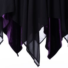画像3: OCEANE SKIRT / BLACK×PURPLE / スカート【Vixxsin】 (3)