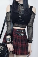 画像1: Punk street alternative net splicling / トップス【DARK IN LOVE】 (1)