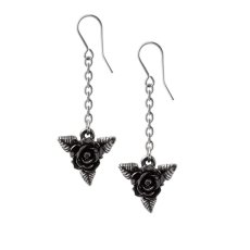 画像1: Black Rose Droppers / ピアス【Alchemy Gothic】 (1)