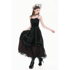 画像8: Gothic Velvet Skirt  Red Underskirt / スカート【DARK IN LOVE】 (8)