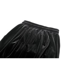 画像13: Dark Lolita Skirt in Matte Velvet with Lace Trims / スカート【DARK IN LOVE】 (13)
