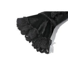 画像15: Velvet Lace Embroidered Gloves / グローブ【DARK IN LOVE】 (15)