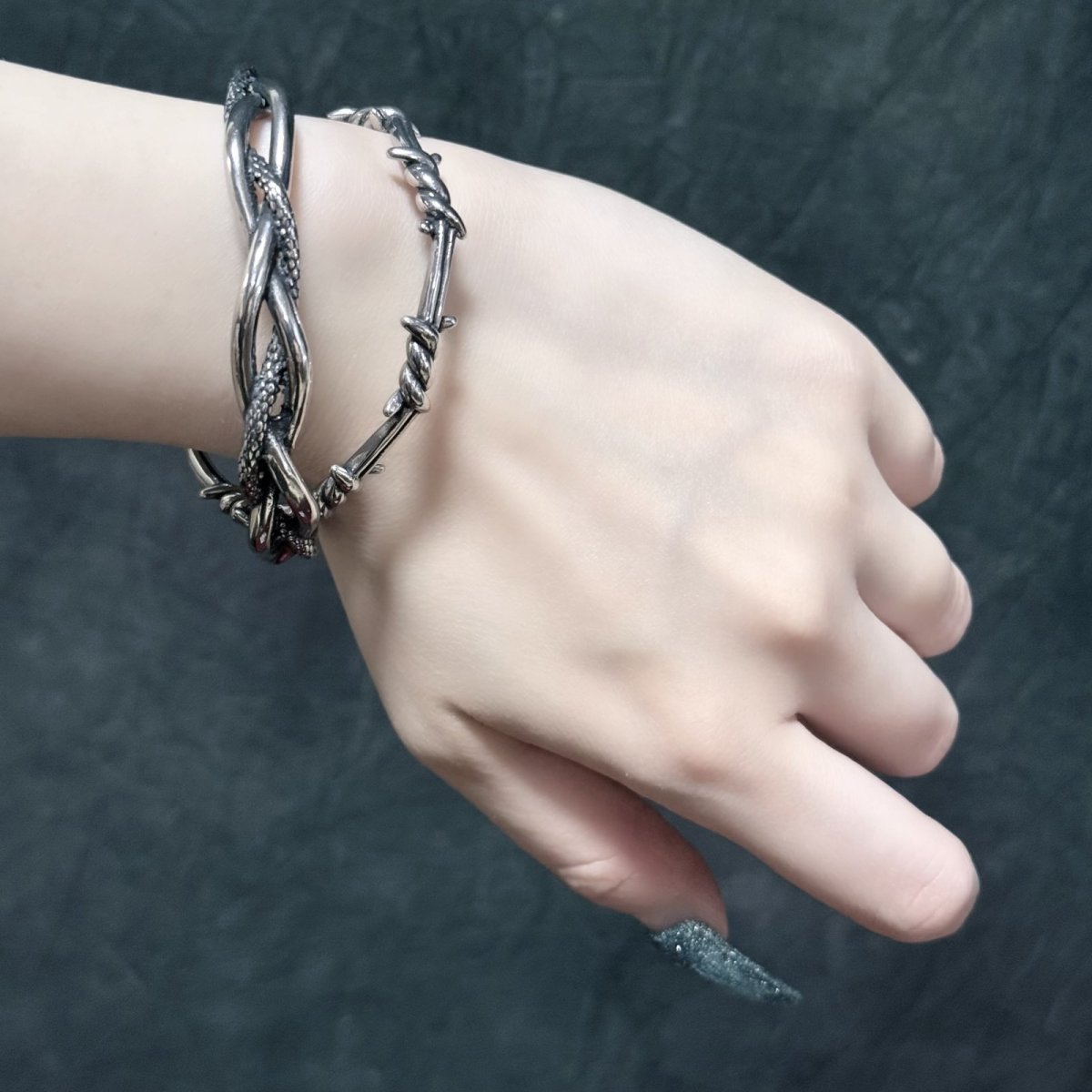 画像2: BARBED BRACELET / ブレスレット【Vixxsin】 (2)