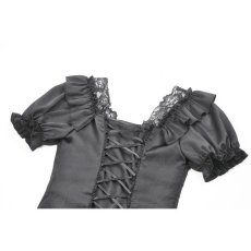 画像14: Romantic Rococo Lace Ruffle Top / トップス【DARK IN LOVE】 (14)