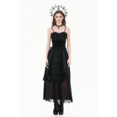 画像4: Gothic Velvet Skirt  Red Underskirt / スカート【DARK IN LOVE】 (4)
