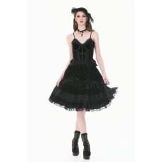 画像11: Patchwork Coffin and Cross Trimmed Cami Top / トップス【DARK IN LOVE】 (11)